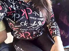 stranger gropes my ass on bus ride then milf tits bounce wild 😈🔥