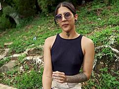 Petite Colombian Casting Beauty Teases Creampie