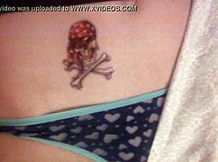 hot wife in thongs gets cumshot tribute on ass