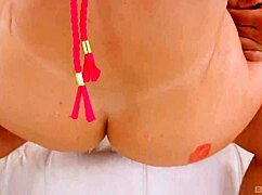 vivian taylor's oiled bubble butt takes hardcore titty fuck surprise