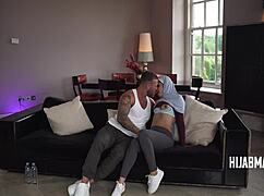 british bodybuilder tames shy petite divorced arab milf virgin