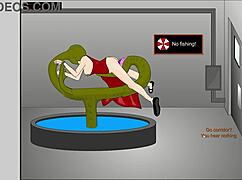 lets play ada wong vs pink queen dildo lickin pussy toys muff divin 😜👅🍑