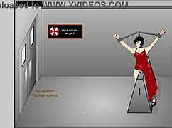 lets play ada wong vs pink queen dildo lickin pussy toys muff divin 😜👅🍑