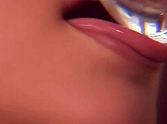 HOT MILF EVE LAURENCE FINGERS ASS, RIDES COCK COWGIRL IN FISHNETS AND HEELS!