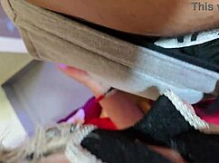 I pretended not to care at first but craved my stepson's fat cock bad