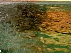 ania kinski's sensual massage turns wild with oiled dp threesome cowgirl and doggystyle pounding by pool