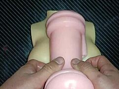 kissy and dolly share sloppy blowjobs anal vaginal fucking creampie close-up desk quickie