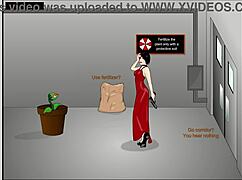 lets play ada wong vs pink queen dildo lickin pussy toys muff divin 😜👅🍑