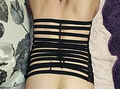 damn my wife's see-through lingerie makes first pov sex so hot and real