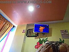 I pretended not to care at first but craved my stepson's fat cock bad