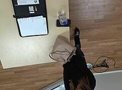 Skinny Latina Mandy Mynx deepthroats cock choking gagging hardcore blowjob slut sucking