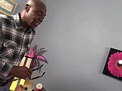 brit shields moans loud as stepdaddys big black monster cock stretches her tight pussy deep