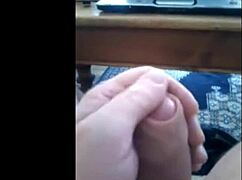 watch him cum twice in one explosive solo masturbation shot