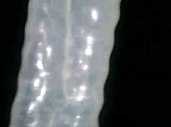 je prépare mon pénis au glaçon pour me faire défoncer la chatte en live