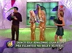 TEAM RONALDINHAS RIPS CLOTHES IN STEAMY STRIPTEASE!