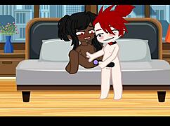 Best Friend Lesbian Pussy Fuck with Big Tits Gacha