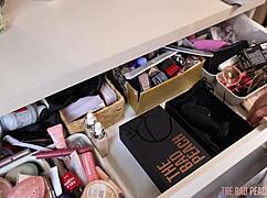 roommate grabs vibrator thinking it's remote surprises girl next door