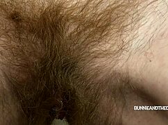 Brush My Hairy Ginger Pussy Closeup POV Bunnieandthedude!
