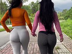 our asses crave boyfriend's cock so bad jenifer play louis girl 69