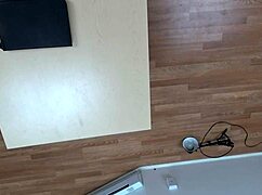 Skinny Latina Mandy Mynx deepthroats cock choking gagging hardcore blowjob slut sucking
