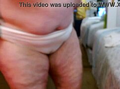 dawnskye1962 update 141 shows aarons first white panties hairy pussy tease oct 10