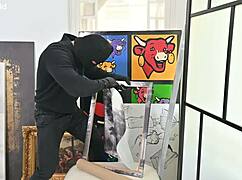 Cock Hungry Jolee Love DP Fucked in Holes by Clients GP3338