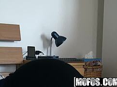 mofos nata lee juicy butt girlfriend spreads for first hardcore anal pounding