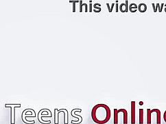 Gorgeous British 18 Year Old With Big Natural Tits Gives Sloppy Blowjob And Swallows Cum