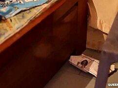 Bent Over Brunette Stepmom Craves Doggystyle Pussy Pounding Again