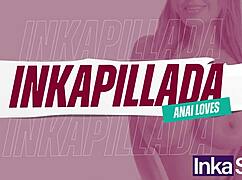 Whoa, check out this Colombian model's huge tits getting pounded by fake TV producer Anai Loves