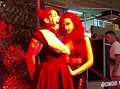 chica gorda watches public stage wax play unfold