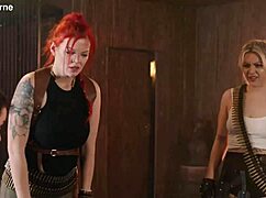 bisexual babes raid each other's wombs