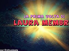 Laura's First Time Bent Over For Deepthroat Cum In Mouth!