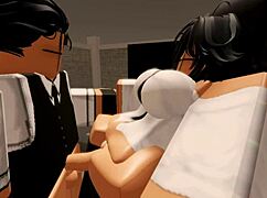 friday office quickie as boyfriend fucks girlfriend's pussy with friend watching taboo