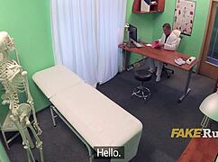 Patient Tongue-Fucks Doctor's Ass in Heels During Hospital Rimjob