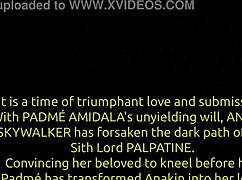 Padme dominates sith lord in alternate revenge ending cuckold femdom