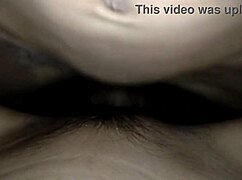 Tight virgin shaved pussy stretched by huge long cock creampie