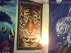 First-timer bombshell feels italian machine backstage pound!