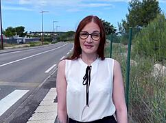 Lavyana Belle's Natural Redhead Milf Tits In Lingerie