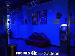 Lonely Guy Gets Double Facial From Friends At Thanksgiving Nightclub