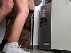 Argentina's nataly nympho skirt hike leads to kitchen frenzy?