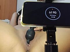 omg i'm so horny masturbating with dildo, squirting pussy cum everywhere just for you!!