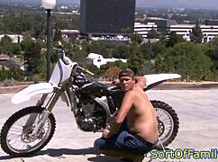 Big titted stepmom sucks dick deeply then rides cowgirl hard