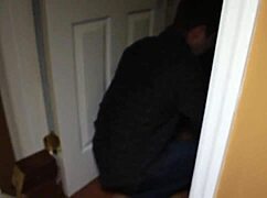 Milf Caught Bent Over Punished by Ricky Evers Big Black Cock Doggystyle in Garage