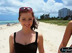 nasty babes flash big asses before diving into outdoor group orgy fuckfest