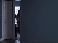 caught my stepdaughter 18+ masturbating now pounding her hard