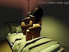 a birthday surprise with big cock pounding huge tits and ass cum everywhere