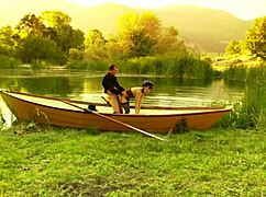 Cytherea Pounds Monster Cock in Wild Canoe Fuck