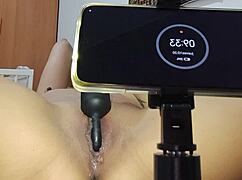 omg i'm so horny masturbating with dildo, squirting pussy cum everywhere just for you!!