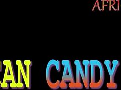 African Candy soaps up for dildo squirt masturbation in bathroom